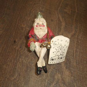 Denise Calla Enchanted Forest Santa elf figurine